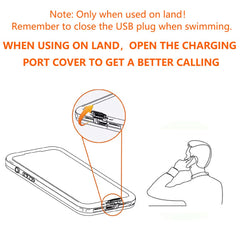REDPEPPER For Samsung Galaxy S25 IP68 Waterproof Magnetic Case Clear Phone Cover