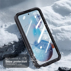 REDPEPPER For Samsung Galaxy S25 IP68 Waterproof Magnetic Case Clear Phone Cover