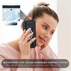 REDPEPPER For Samsung Galaxy S25 IP68 Waterproof Magnetic Case Clear Phone Cover