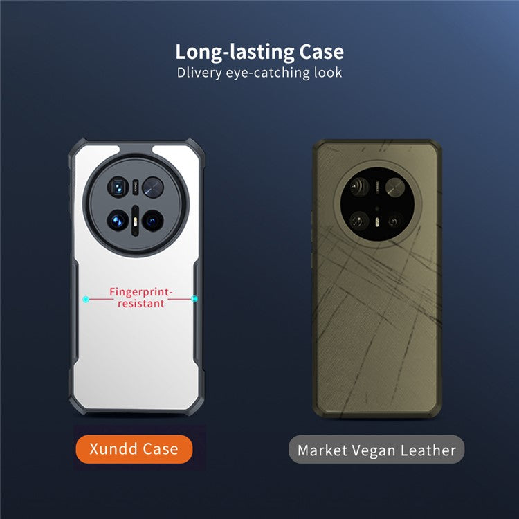 XUNDD For Huawei Mate 70 Case Dropproof TPU + Acrylic Clear Back Phone Cover - TechGearPal