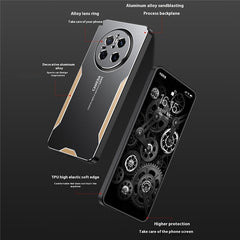 For Huawei Mate 70 Phone Case Aluminium Alloy TPU PC Back Cove - TechGearPal
