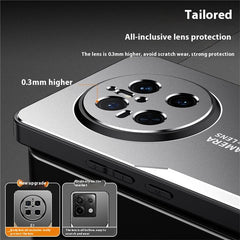 For Huawei Mate 70 Phone Case Aluminium Alloy TPU PC Back Cove - TechGearPal