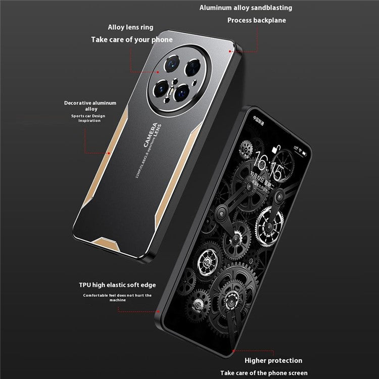 For Huawei Mate 70 Pro / 70 Pro+ Phone Case Aluminium Alloy TPU PC Back Cove - TechGearPal