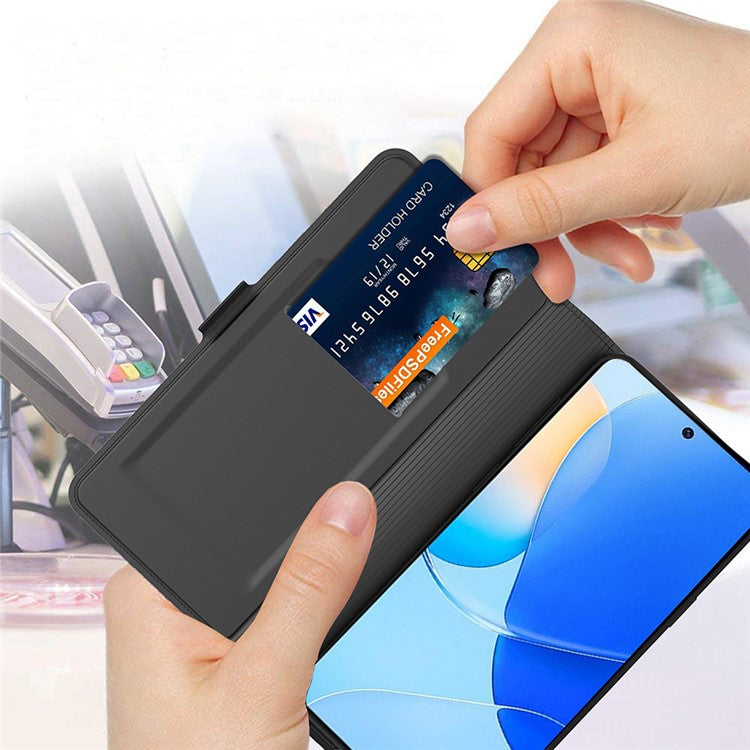 For Huawei Mate 70 Case Shockproof TPU Inner Shell Leather Phone Cover Card Slo - TechGearPal
