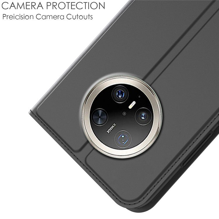 For Huawei Mate 70 Pro / 70 Pro+ Case PU Leather Phone Cover with Card Holder Stand Magnetic Closur - TechGearPal