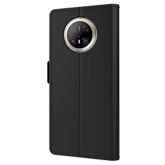 For Huawei Mate 70 Pro / 70 Pro+ Case Stand PU Leather Phone Cover Card Holder Mirro - TechGearPal