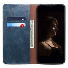 For Huawei Mate 70 Pro / Mate 70 Pro+ Case Crazy Horse Texture Waxy Leather Wallet Stand Phone Cove - TechGearPal