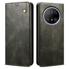 For Huawei Mate 70 Pro / Mate 70 Pro+ Case Crazy Horse Texture Waxy Leather Wallet Stand Phone Cove - TechGearPal