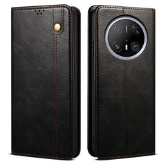 For Huawei Mate 70 Pro / Mate 70 Pro+ Case Crazy Horse Texture Waxy Leather Wallet Stand Phone Cove - TechGearPal