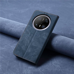For Huawei Mate 70 Pro / Mate 70 Pro+ Case Jeans Cloth Texture Anti-Scratch Leather Stand Phone Cove - TechGearPal