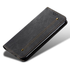 For Huawei Mate 70 Case Jeans Cloth Texture Anti-Scratch Leather Stand Phone Cove - TechGearPal