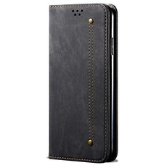 For Huawei Mate 70 Case Jeans Cloth Texture Anti-Scratch Leather Stand Phone Cove - TechGearPal