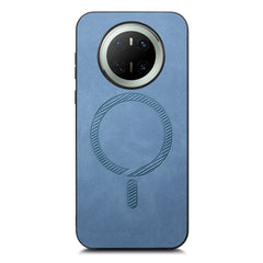 For Huawei Mate 70 Leather Back Case Compatible with MagSafe Skin-touch Phone Cove - TechGearPal
