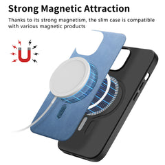 For Huawei Mate 70 Leather Back Case Compatible with MagSafe Skin-touch Phone Cove - TechGearPal