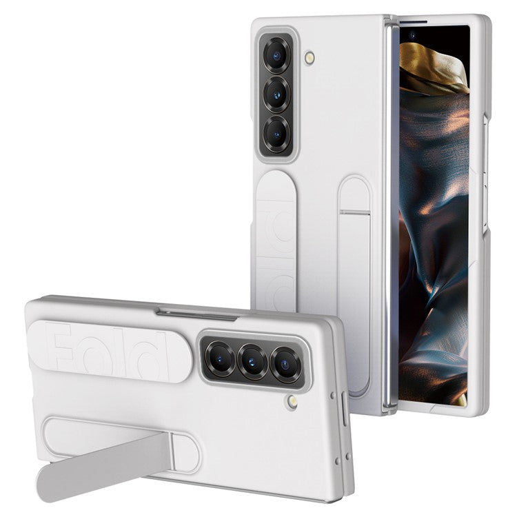 Kickstand Wristband Phone Case for Samsung Galaxy Z Fold Special / Z Fold 6 Slim / W25 PC Silicone Mobile Cove - TechGearPal