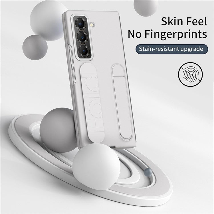 Kickstand Wristband Phone Case for Samsung Galaxy Z Fold Special / Z Fold 6 Slim / W25 PC Silicone Mobile Cove - TechGearPal