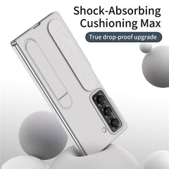 Kickstand Wristband Phone Case for Samsung Galaxy Z Fold Special / Z Fold 6 Slim / W25 PC Silicone Mobile Cove - TechGearPal