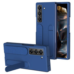 Kickstand Wristband Phone Case for Samsung Galaxy Z Fold Special / Z Fold 6 Slim / W25 PC Silicone Mobile Cove - TechGearPal