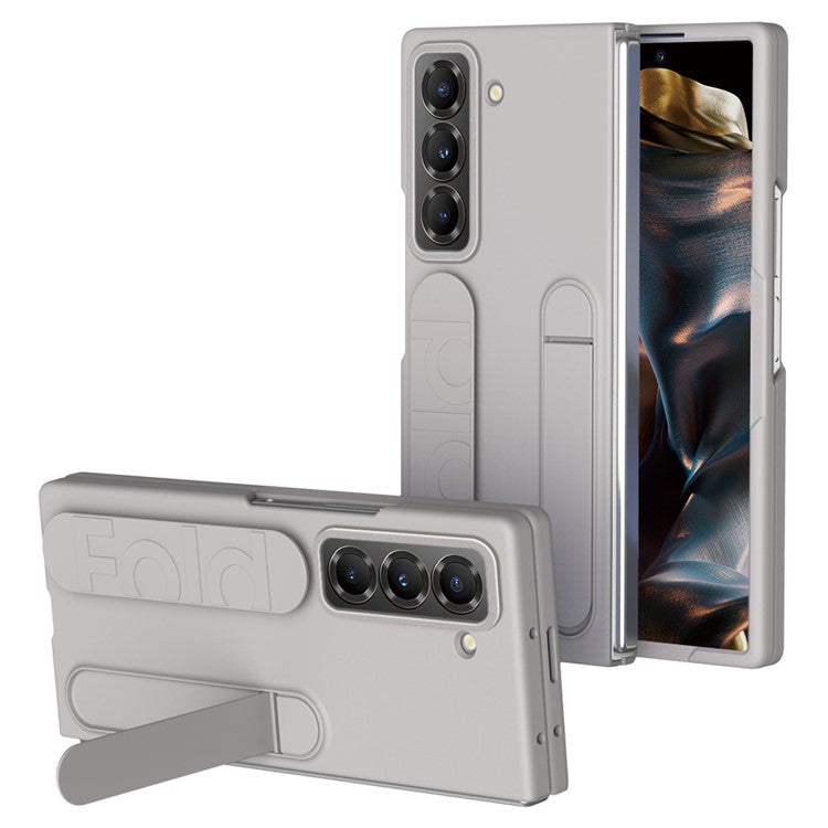 Kickstand Wristband Phone Case for Samsung Galaxy Z Fold Special / Z Fold 6 Slim / W25 PC Silicone Mobile Cove - TechGearPal
