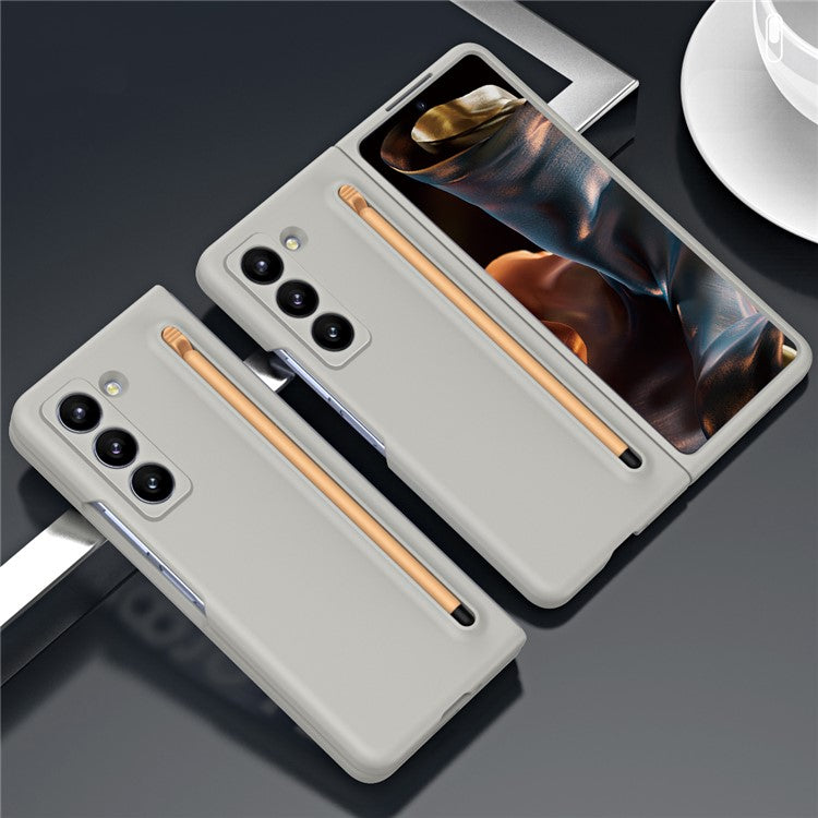 Phone Case with Stylus for Samsung Galaxy Z Fold Special / Z Fold 6 Slim / W25 Hard PC Back Cove - TechGearPal