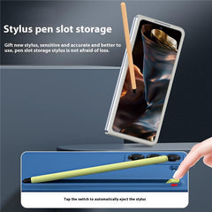 Phone Case with Stylus for Samsung Galaxy Z Fold Special / Z Fold 6 Slim / W25 Hard PC Back Cove - TechGearPal