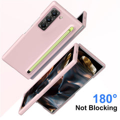 PC Phone Case for Samsung Galaxy Z Fold Special / Z Fold 6 Slim / W25 Mobile Cover with Tempered Glass Film and Stylus - TechGearPal