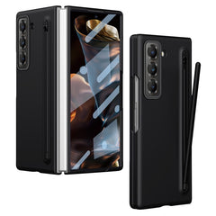 PC Phone Case for Samsung Galaxy Z Fold Special / Z Fold 6 Slim / W25 Mobile Cover with Tempered Glass Film and Stylus - TechGearPal