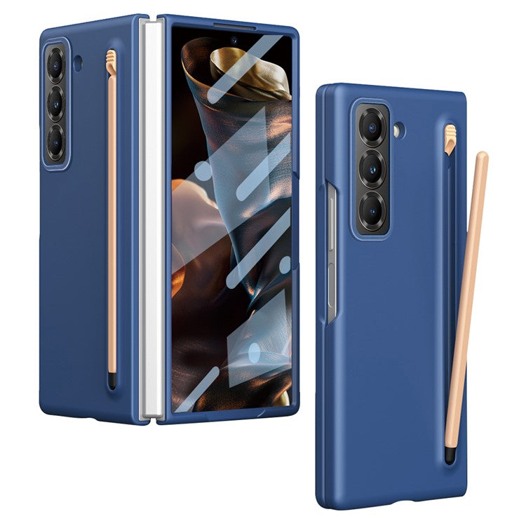 PC Phone Case for Samsung Galaxy Z Fold Special / Z Fold 6 Slim / W25 Mobile Cover with Tempered Glass Film and Stylus - TechGearPal