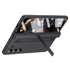 Kickstand Phone Case for Samsung Galaxy Z Fold Special / Z Fold 6 Slim / W25 PC Back Cover with Stylus and Tempered Glass Fil - TechGearPal