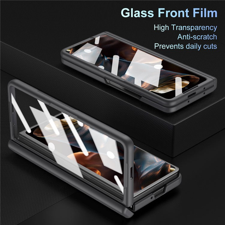 Kickstand Phone Case for Samsung Galaxy Z Fold Special / Z Fold 6 Slim / W25 PC Back Cover with Stylus and Tempered Glass Fil - TechGearPal