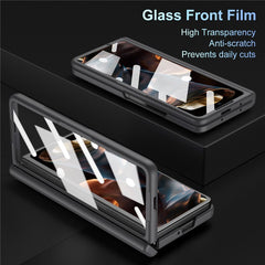 Kickstand Phone Case for Samsung Galaxy Z Fold Special / Z Fold 6 Slim / W25 PC Back Cover with Stylus and Tempered Glass Fil - TechGearPal