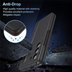 Kickstand Phone Case for Samsung Galaxy Z Fold Special / Z Fold 6 Slim / W25 PC Back Cover with Stylus and Tempered Glass Fil - TechGearPal