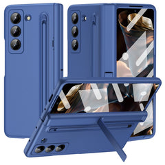 Kickstand Phone Case for Samsung Galaxy Z Fold Special / Z Fold 6 Slim / W25 PC Back Cover with Stylus and Tempered Glass Fil - TechGearPal