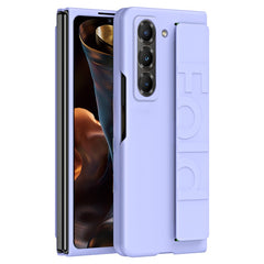 Wristband Phone Case for Samsung Galaxy Z Fold Special / Z Fold 6 Slim / W25 Rubberized Hard PC Mobile Cove - TechGearPal