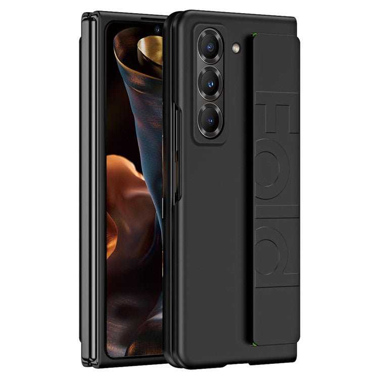 Wristband Phone Case for Samsung Galaxy Z Fold Special / Z Fold 6 Slim / W25 Rubberized Hard PC Mobile Cove - TechGearPal