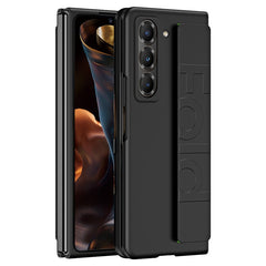 Wristband Phone Case for Samsung Galaxy Z Fold Special / Z Fold 6 Slim / W25 Rubberized Hard PC Mobile Cove - TechGearPal