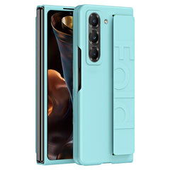 Wristband Phone Case for Samsung Galaxy Z Fold Special / Z Fold 6 Slim / W25 Rubberized Hard PC Mobile Cove - TechGearPal