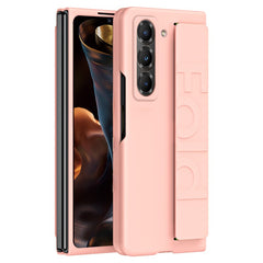 Wristband Phone Case for Samsung Galaxy Z Fold Special / Z Fold 6 Slim / W25 Rubberized Hard PC Mobile Cove - TechGearPal