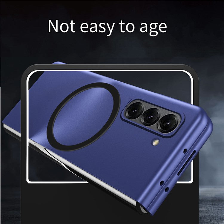Matte PC Phone Case for Samsung Galaxy Z Fold Special / Z Fold 6 Slim / W25 Skin Touch Back Cover Compatible with Magsaf - TechGearPal
