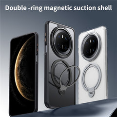 For Huawei Mate 70 Phone Case Compatible with MagSafe Kickstand Matte Back Cove - TechGearPal