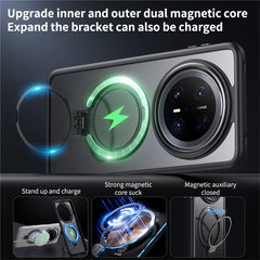 For Huawei Mate 70 Pro+  /  Mate 70 Pro Phone Case Compatible with MagSafe Kickstand Matte Back Cove - TechGearPal