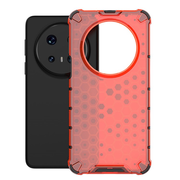 For Huawei Mate 70 Pro+  /  Mate 70 Pro Case Compatible with MagSafe Honeycomb Design TPU + PC Phone Cove - TechGearPal