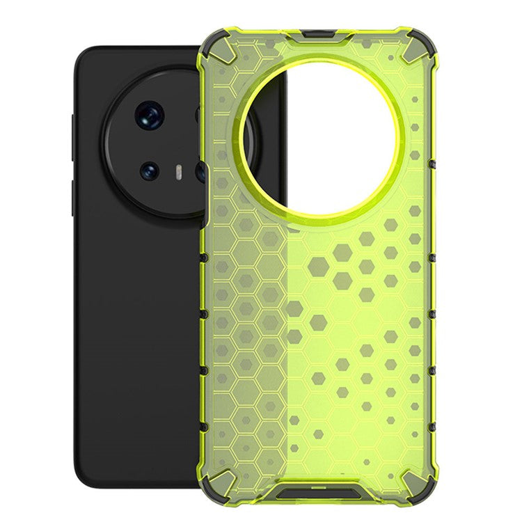 For Huawei Mate 70 Pro+  /  Mate 70 Pro Case Compatible with MagSafe Honeycomb Design TPU + PC Phone Cove - TechGearPal