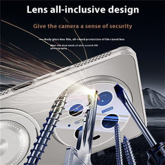 For Huawei Mate 70 Pro / Mate 70 Pro+ Case Compatible with MagSafe Kickstand TPU PC Heat Dissipation Phone Cove - TechGearPal