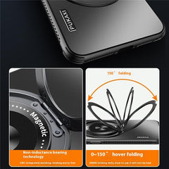 For Huawei Mate 70 Pro / Mate 70 Pro+ Case Compatible with MagSafe Kickstand TPU PC Heat Dissipation Phone Cove - TechGearPal