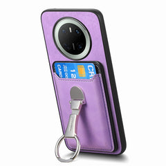 For Huawei Mate 70 Case Compatible with MagSafe Skin-Touch Cover with Card Bag Kickstan - TechGearPal
