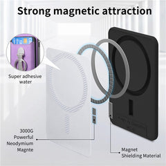 For Huawei Mate 70 Case Compatible with MagSafe Skin-Touch Cover with Card Bag Kickstan - TechGearPal