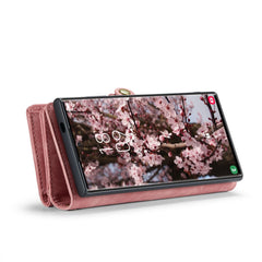 For Samsung Galaxy S25 Ultra Phone Cases CASEME Leather Cover with Detachable Wallet and Strap