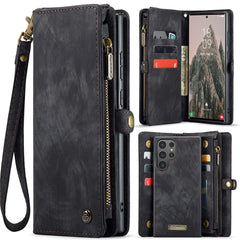 For Samsung Galaxy S25 Ultra Phone Cases CASEME Leather Cover with Detachable Wallet and Strap