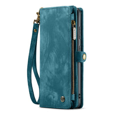 For Samsung Galaxy S25 Phone Cases CASEME Leather Cover with Detachable Wallet and Strap